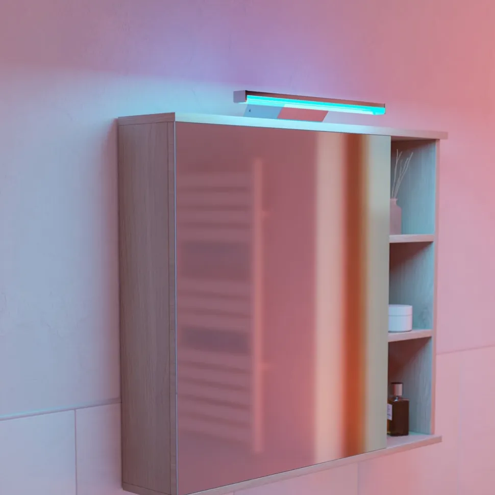 EGLO connect Smart LED-spejllampe Regello-Z, grå