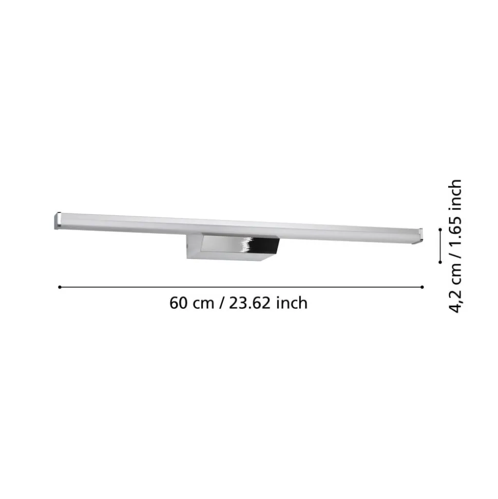 EGLO connect Smart LED-spejllampe Regello-Z, grå