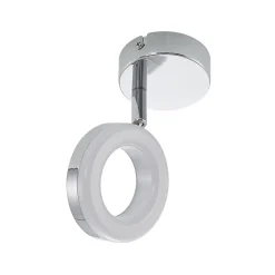 ELC Tioklia LED-spot, krom, 1 lyskilde