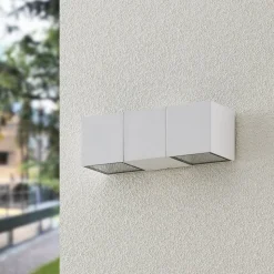 ELC Vanda udendørs LED-væglampe, hvid