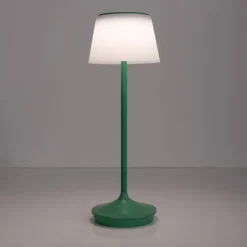 Emmi LED-bordlampe, solcelle, CCT, opladelig, grøn