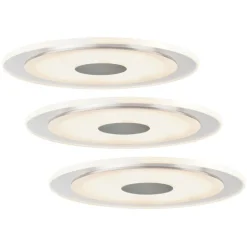 Enkel indbyggelig lampe Whirl, sæt med 3 stk.