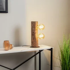 Envostar Beam bordlampe, 2 lyskilder, mørk fyr