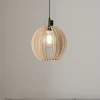 Envostar Clay hængelampe birkeplywood Ø 23 cm