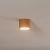Envostar Ernest Downlight GX53 i træ, rund