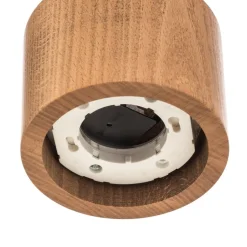 Envostar Ernest Downlight GX53 i træ, rund