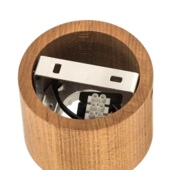 Envostar Ernest Downlight GX53 i træ, rund