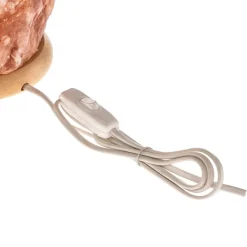Envostar Harmony saltlampe naturlig base 23-26cm