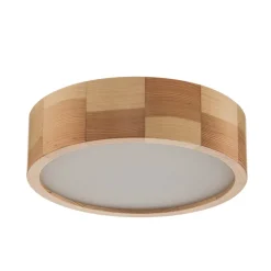 Envostar Kerio loftlampe, Ø 27 cm, fyr natur