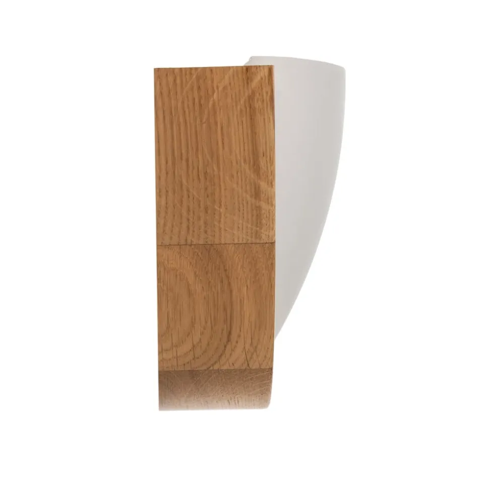 Envostar Kris væglampe, bredde 27,5 cm, natureg