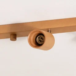 Envostar Peach Puff loftspot træ cylinder 6 lk