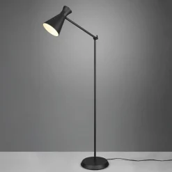 Enzo gulvlampe, højde 150 cm, sort