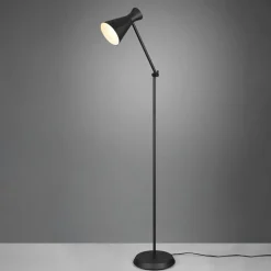 Enzo gulvlampe, højde 150 cm, sort