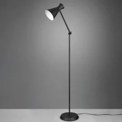 Enzo gulvlampe, højde 150 cm, sort