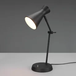 Enzo skrivebordslampe, sort, 1 lyskilde