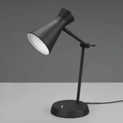 Enzo skrivebordslampe, sort, 1 lyskilde