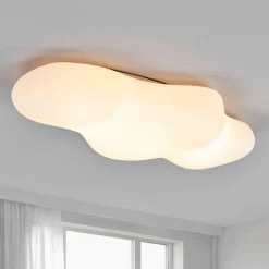 Eos loftslampe i skyform, 90 cm