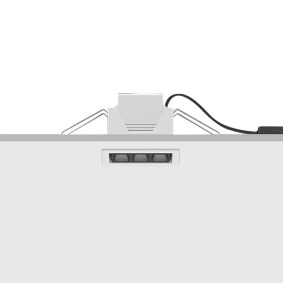 ERCO Compar wide flood dim hvid 12 cm 10 W 940