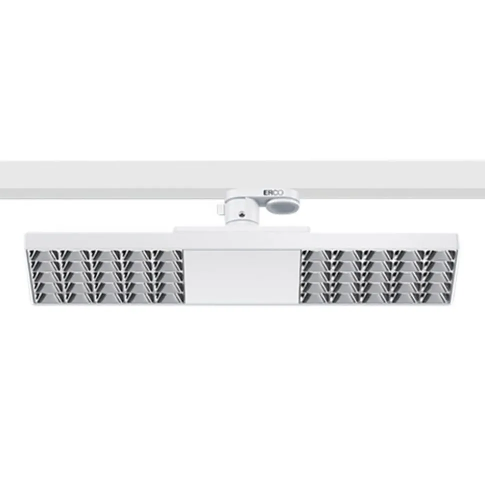 ERCO Jilly 230 V 15 W extra wide 840 hvid/sølv