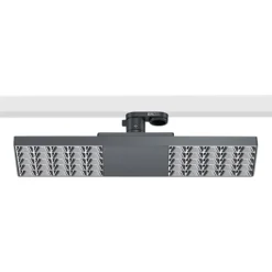 ERCO Jilly 230 V BT 15 W extra wide 840 sort/sølv