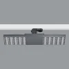 ERCO Jilly 230 V BT 15 W extra wide 830 sort/sølv