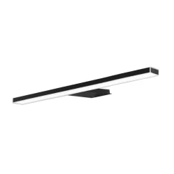 Esther 2 LED-spejlbelysning, mat sort, 28 cm