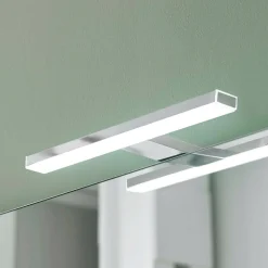 Esther 2 LED-spejlbelysning, krom, 28 cm