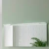 Esther 2 LED-spejlbelysning, krom, bredde 120 cm