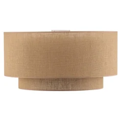 Euluna Boho jute-loftslampe naturbrun Ø60cm