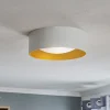 Euluna Moss loftlampe, hvid/guld