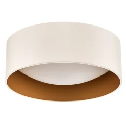 Euluna Moss loftlampe, hvid/guld
