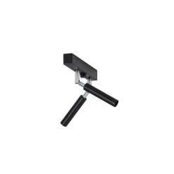 Euluna Nicanor loftspot sort/krom 2 lyskilder