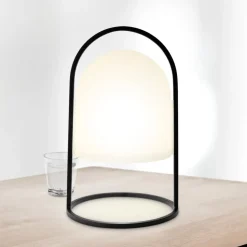 Eva Solo LED-solcellelampe SunLight, 30 cm, IP65, dæmpbar