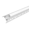 EVN APFL4 alu-flisekantprofil udv. 200 cm x 3,8 cm