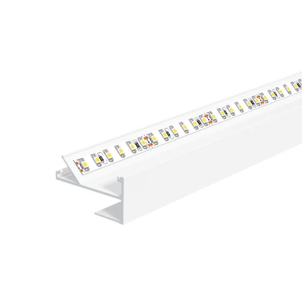 EVN APTBH alu-profil, loftsrettet, 100 cm, hvid