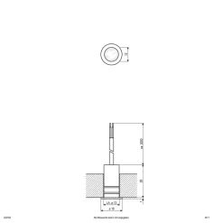 EVN LD3102 lampe 12 V IP68 Ø1,8cm 0,2 W 830