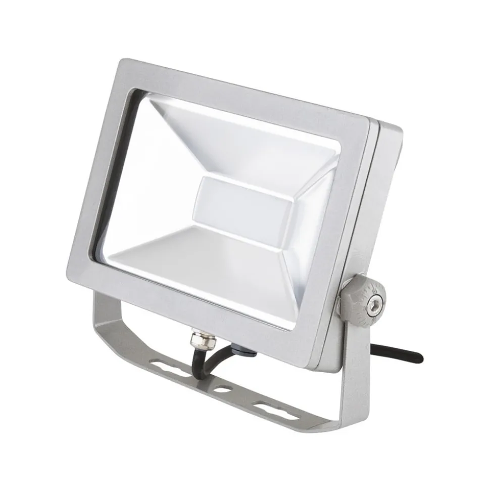 EVN LFA udendørs spotlampe sølvstik 5.700K 30W