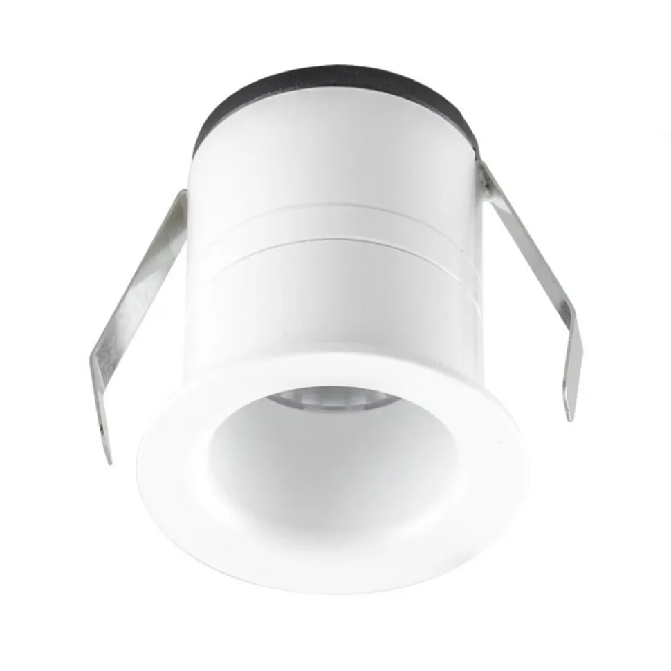 EVN Noblendo LED indbygget loftslampe hvid Ø 4,5 cm