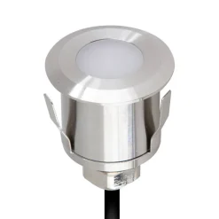 EVN P6710 gulvspot, 12V/DC, rund, 6.000 K
