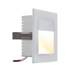 EVN P2170 LED-vægindbygningslampe, 3.000 K, sølv