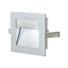 EVN P2140 LED-vægindbygningslampe, 6.000 K, alu