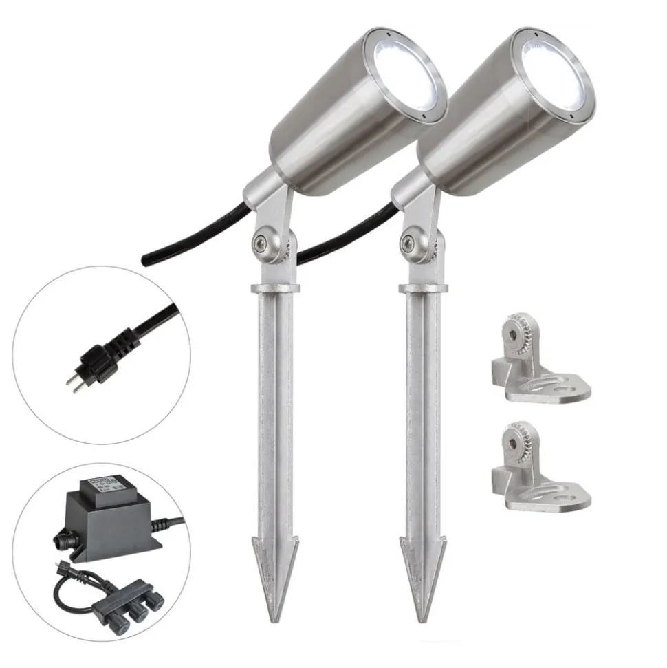 EVN PC6806 LED-havespot, 12 V, 5.000K, sæt/2
