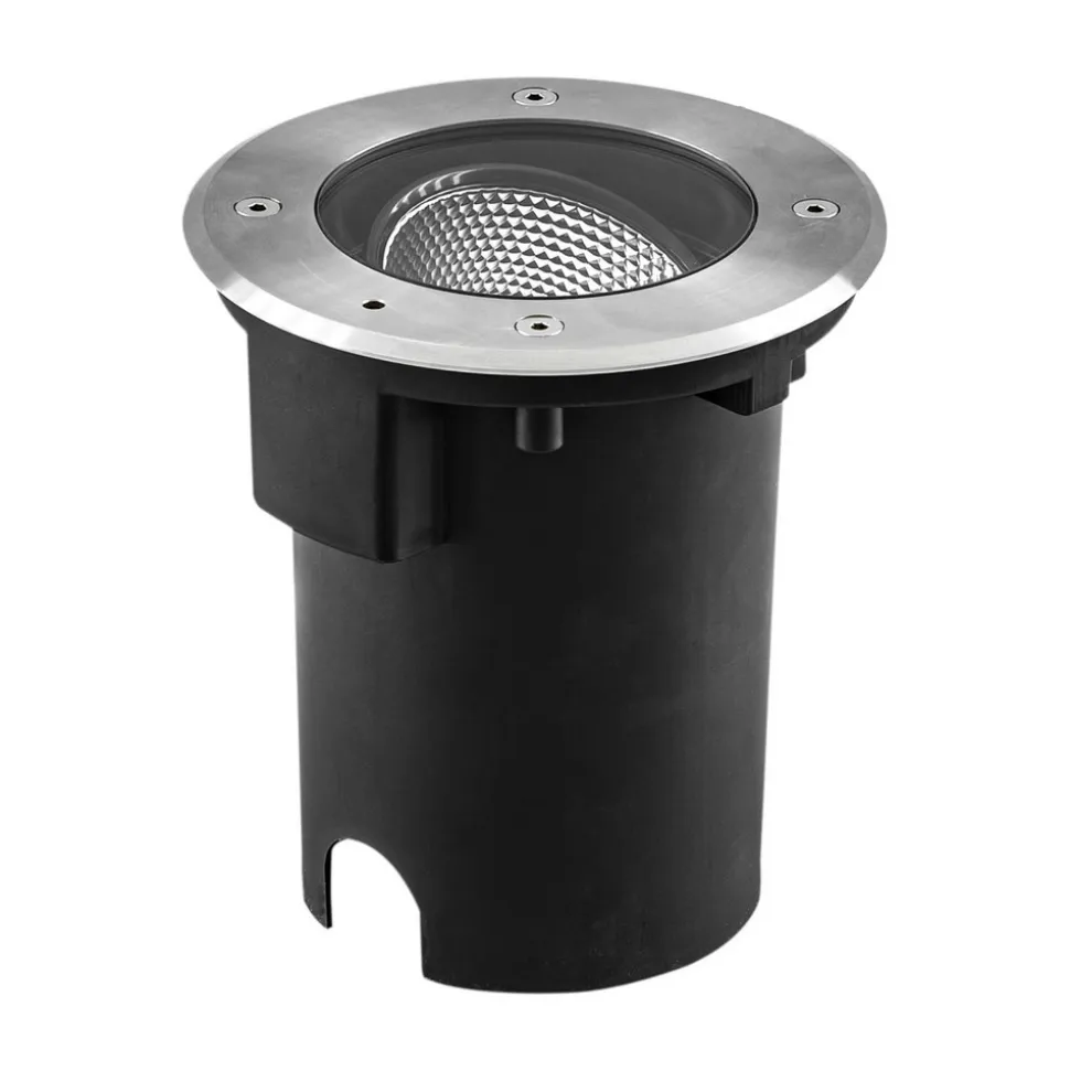 EVN Pentola LED nedgravningslampe Ø 18cm stål