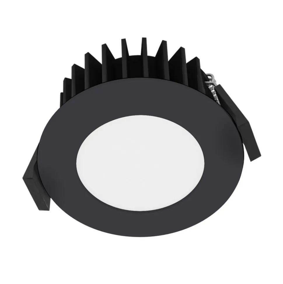 EVN Solido68 LED indbygget loftslampe 10W antracit
