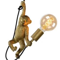 Extravaganza Chimp pendel, guld mat/sort