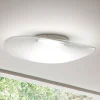 Fabbian Loop - LED-loftlampe i glas, 3000K