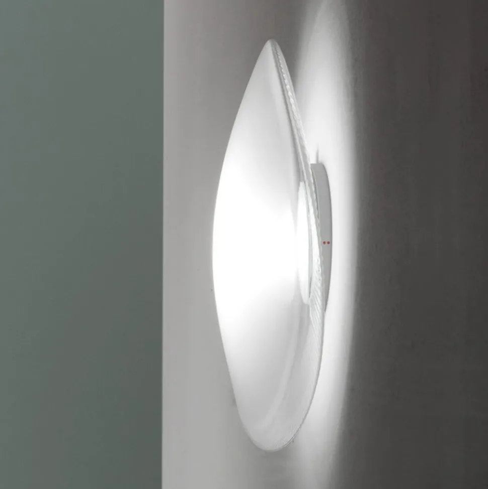Fabbian Loop - LED-loftlampe i glas, 3000K