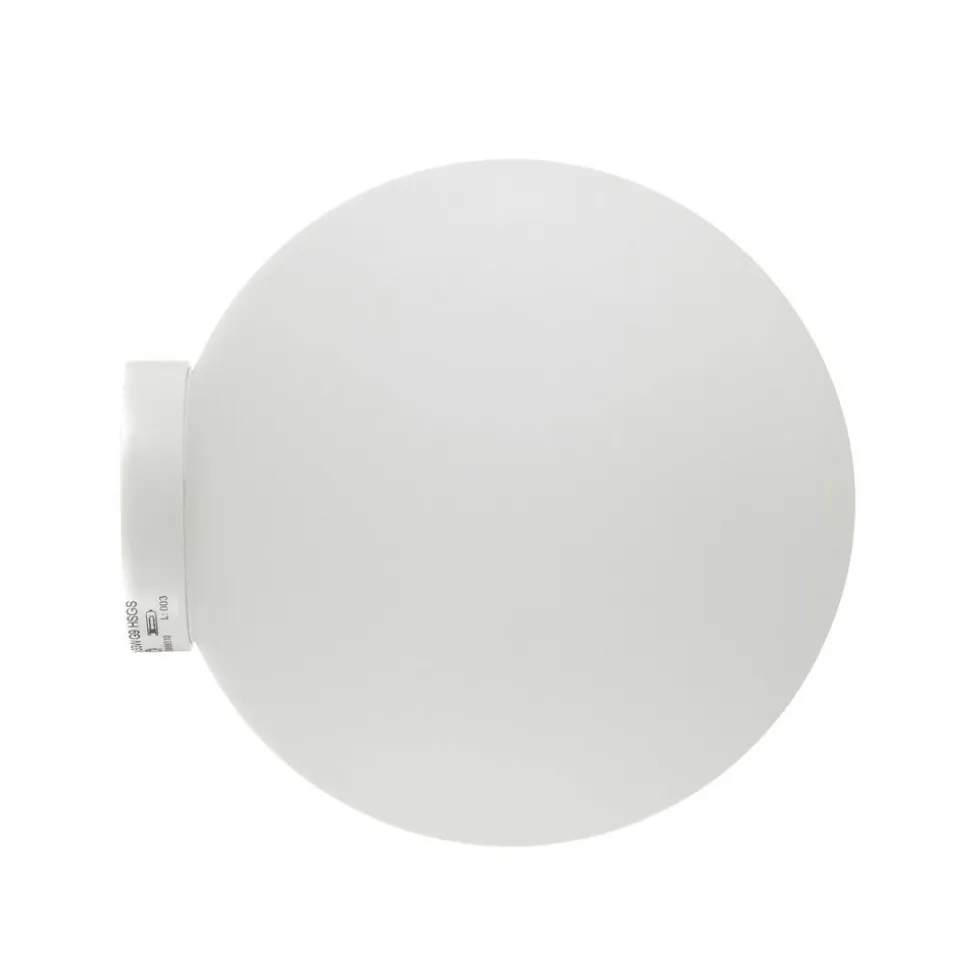 Fabbian Lumi Sfera væglampe i glas, Ø 14 cm