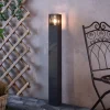 Facado II vejlampe, højde 100 cm, grå/røget 11 x 11 cm IP65