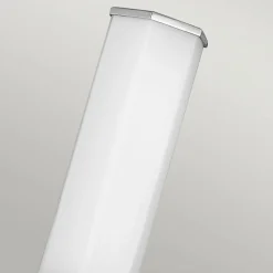 Facet Single LED-væglampe til bad, 3.000 K, krom